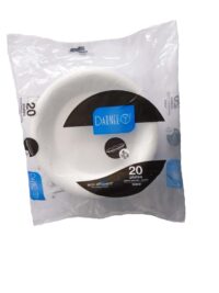 Desechable plato postre Darnel 20u